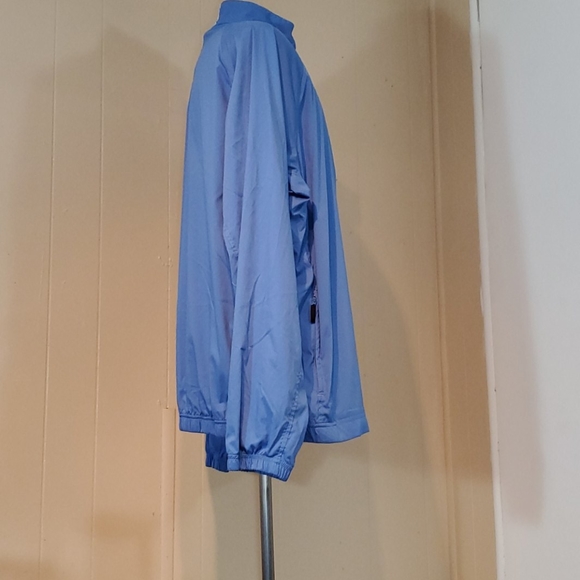 Adidas Blue Climaproof Wind High Performance Coat - Picture 2 of 5